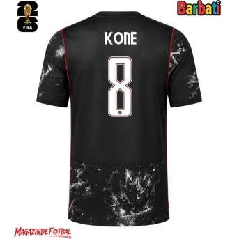 Canada Ismael Kone #8 Tricou Fotbal Replică Mondial 2026 Barbati Deplasare
